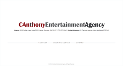 Desktop Screenshot of canthony.com